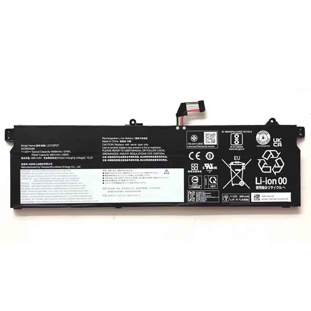 Batería para L12L4A02-4INR19/lenovo-L21M3PD7